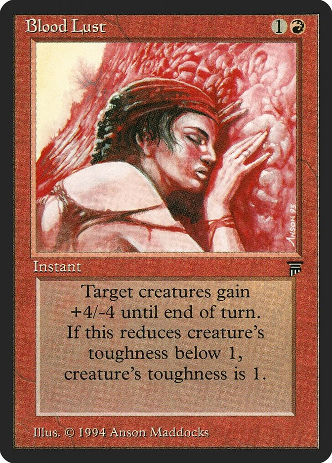 Image for Blood Lust (LEG) - Magic: The Gathering