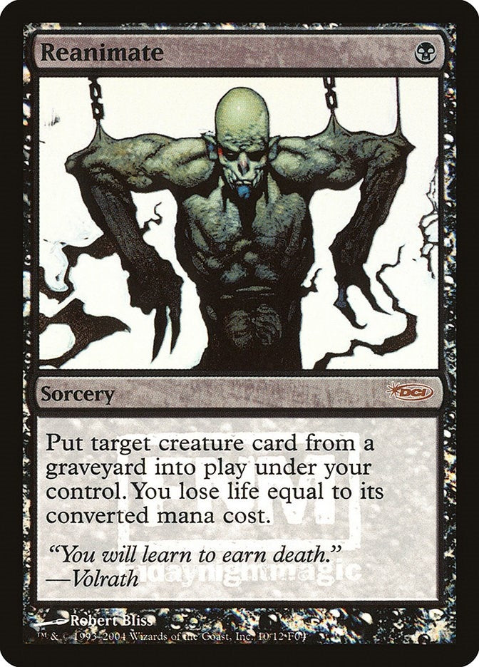 Image for Reanimate (10) (FNM) - Magic: The Gathering