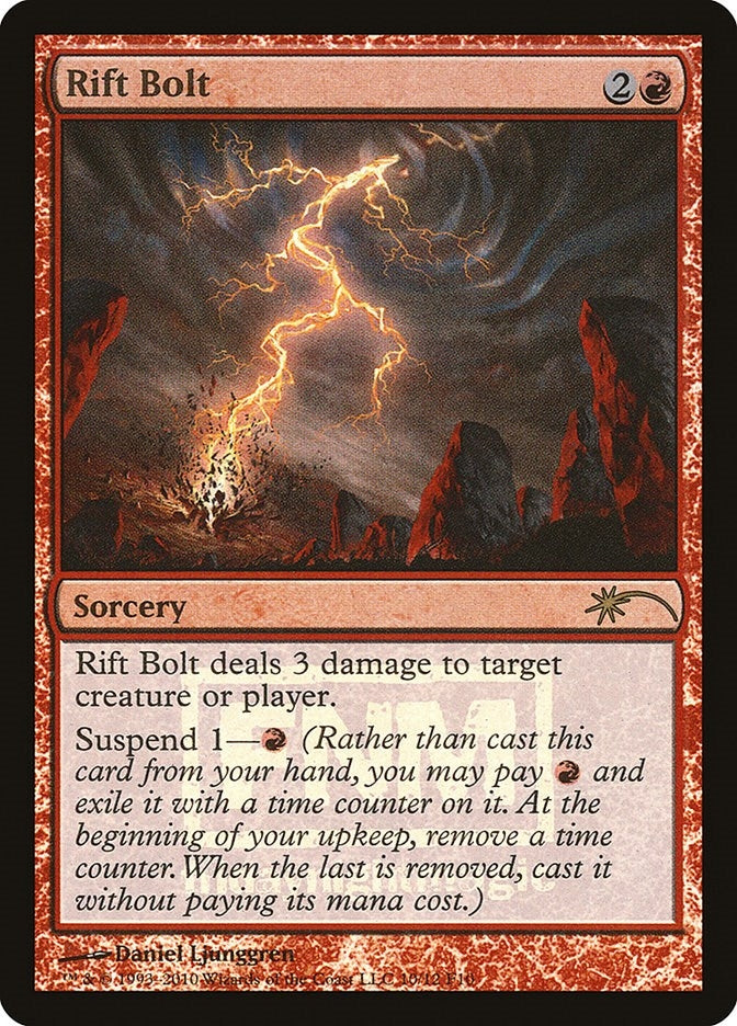 Image for Rift Bolt (10) (FNM) - Magic: The Gathering
