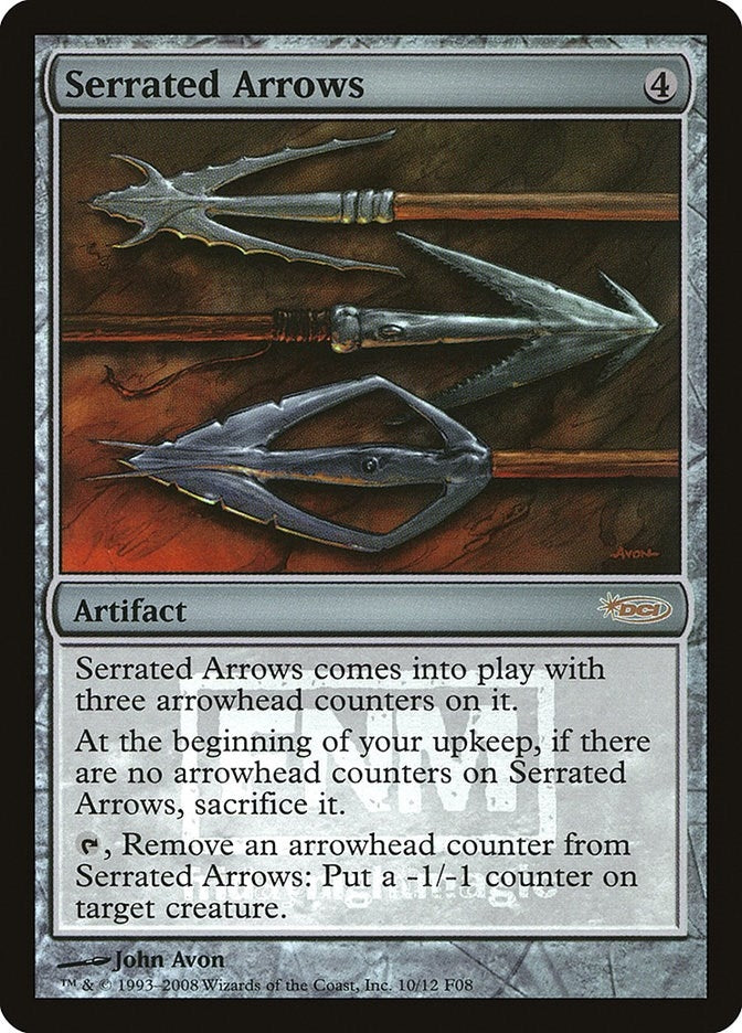 Image for Serrated Arrows (10) (FNM) - Magic: The Gathering