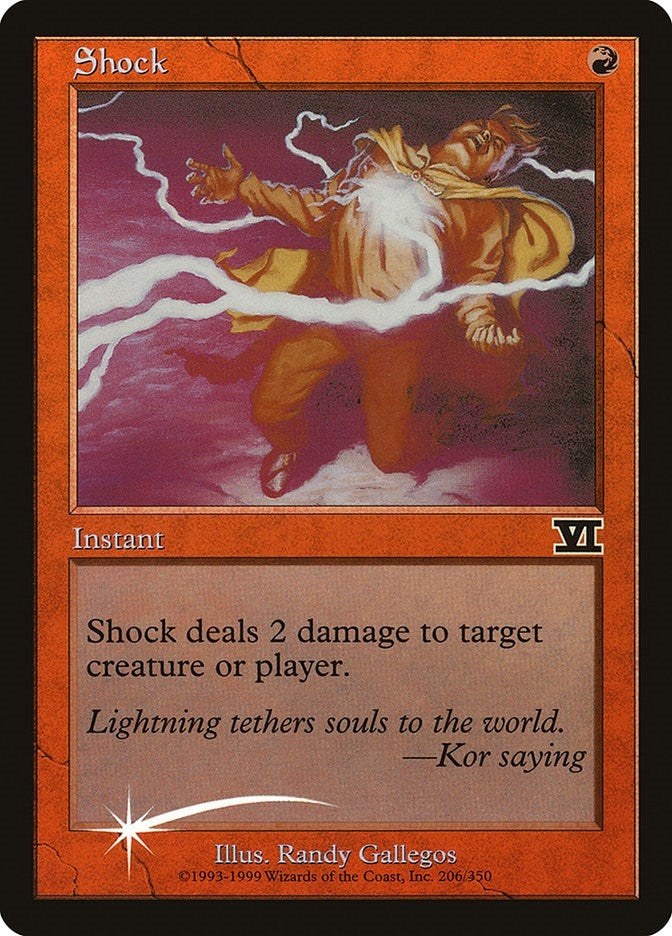 Image for Shock (206) (FNM) - Magic: The Gathering
