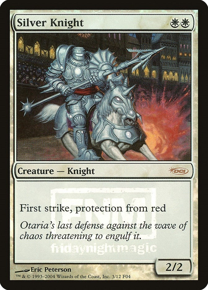 Image for Silver Knight (3) (FNM) - Magic: The Gathering