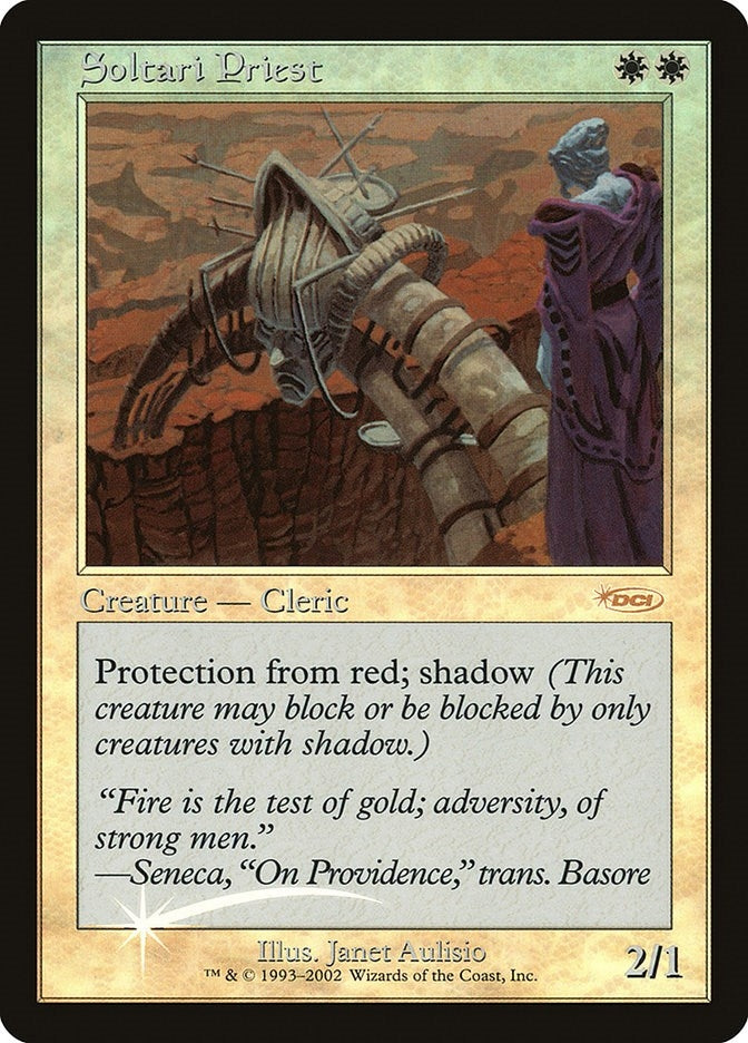 Image for Soltari Priest (FNM) - Magic: The Gathering