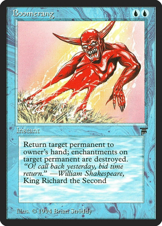 Image for Boomerang (LEG) - Magic: The Gathering