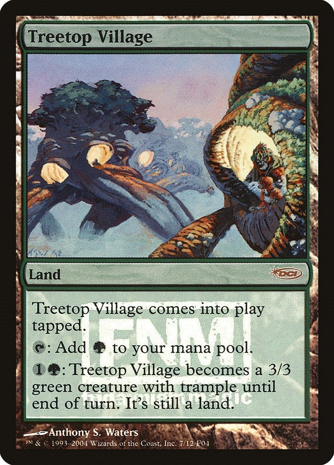 Image for Treetop Village (7) (FNM) - Magic: The Gathering