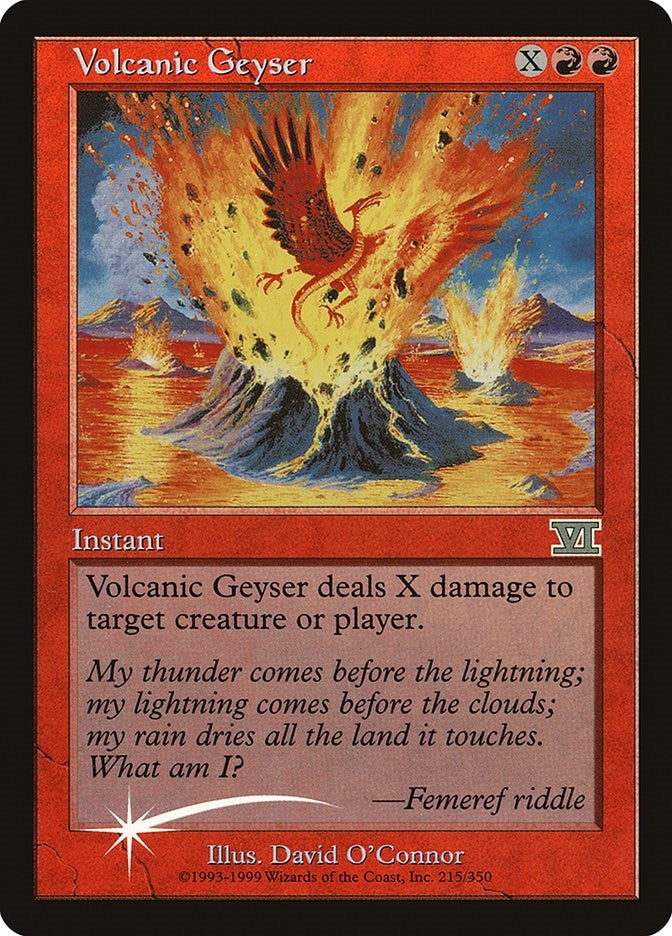 Image for Volcanic Geyser (215) (FNM) - Magic: The Gathering