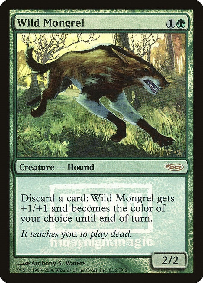 Image for Wild Mongrel (FNM) - Magic: The Gathering