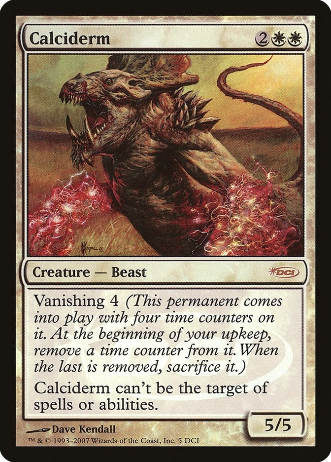 Image for Calciderm (5) (WPN) - Magic: The Gathering