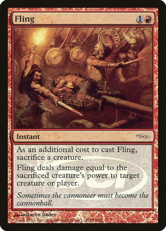 Image for Fling (DCI) (50) (WPN) - Magic: The Gathering