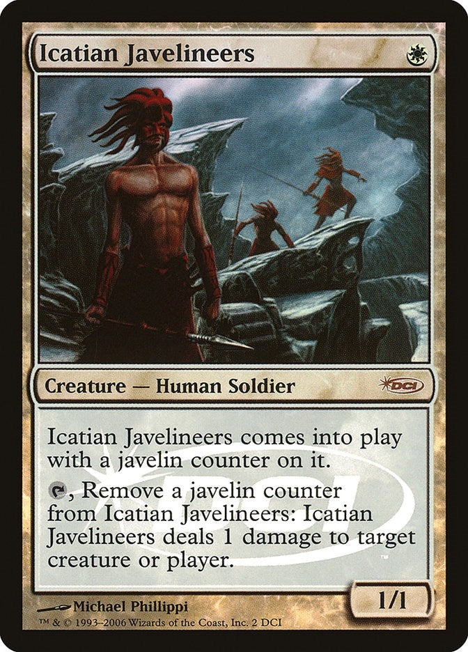 Image for Icatian Javelineers (2) (WPN) - Magic: The Gathering