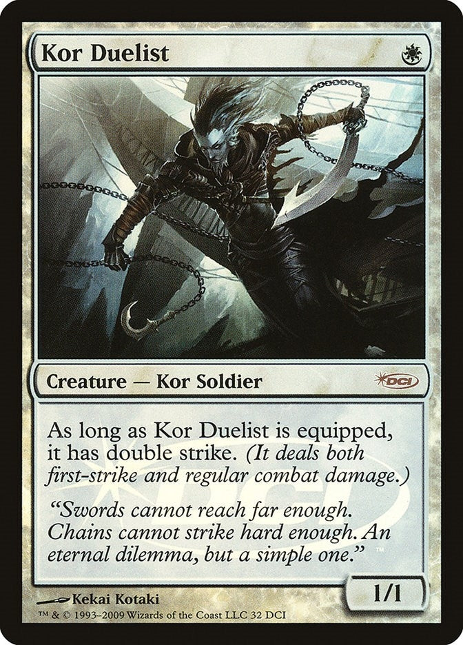 Image for Kor Duelist (32) (WPN) - Magic: The Gathering