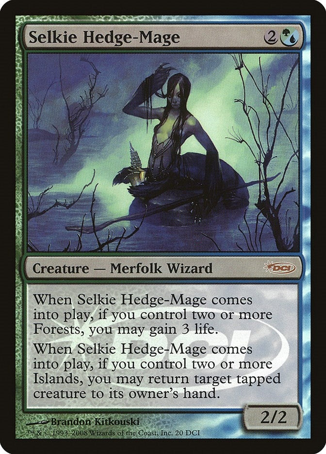 Image for Selkie Hedge-Mage (20) (WPN) - Magic: The Gathering