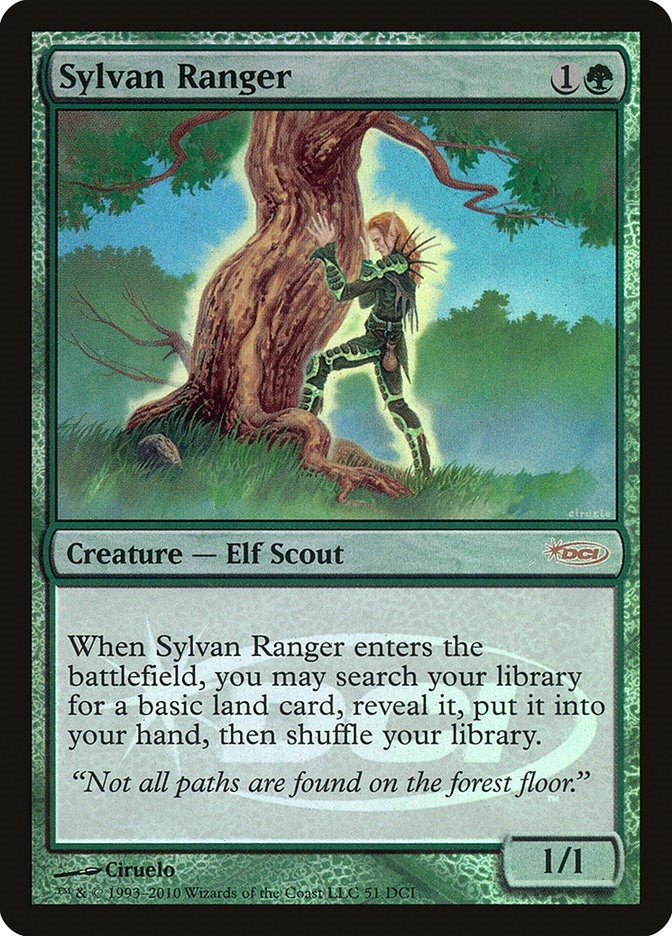 Image for Sylvan Ranger (Gateway - 51) (51) (WPN) - Magic: The Gathering