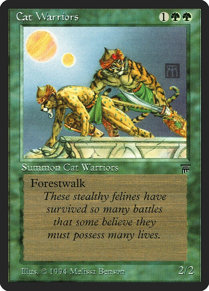 Image for Cat Warriors (LEG) - Magic: The Gathering