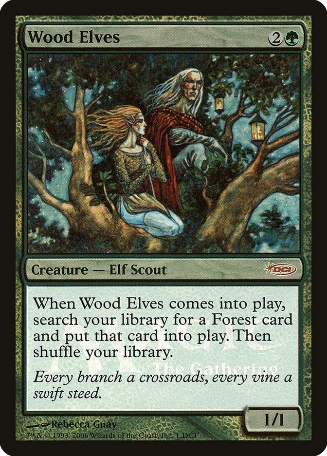 Image for Wood Elves (1) (WPN) - Magic: The Gathering