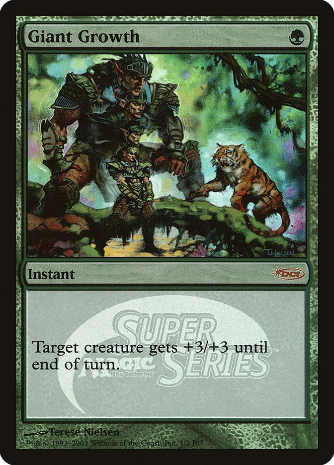 Image for Giant Growth (Junior Super Series) (1) (JSS) - Magic: The Gathering