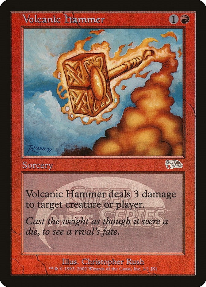 Image for Volcanic Hammer (Junior Super Series) (1) (JSS) - Magic: The Gathering