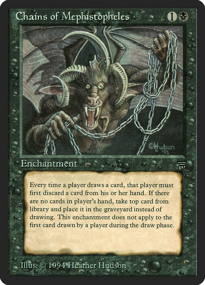Image for Chains of Mephistopheles (LEG) - Magic: The Gathering