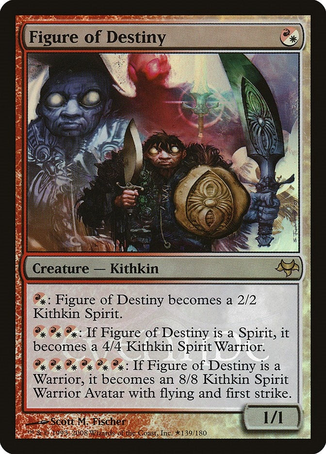 Image for Figure of Destiny (139) (LARP) - Magic: The Gathering