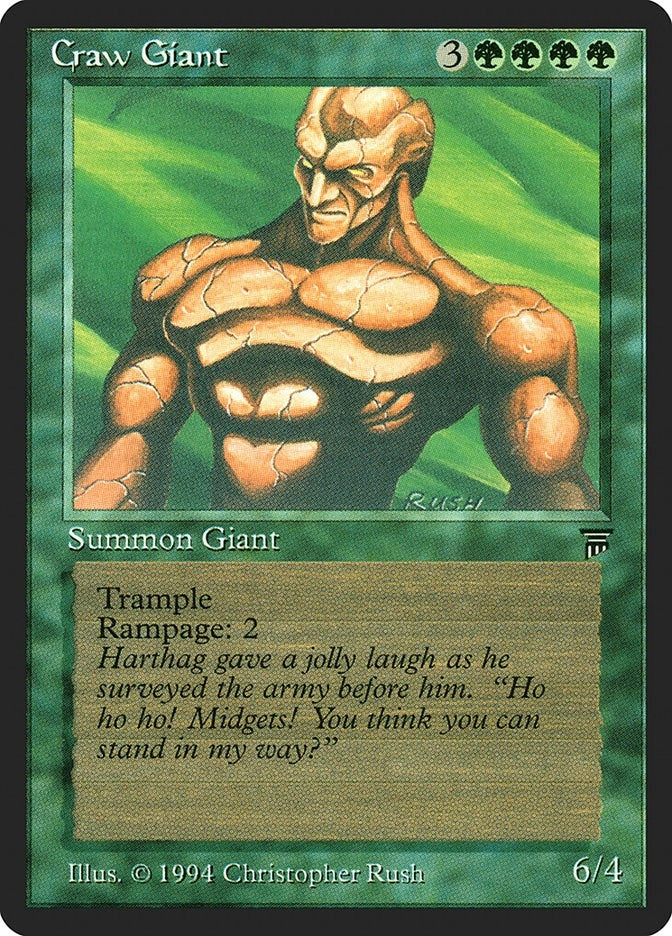 Image for Craw Giant (LEG) - Magic: The Gathering
