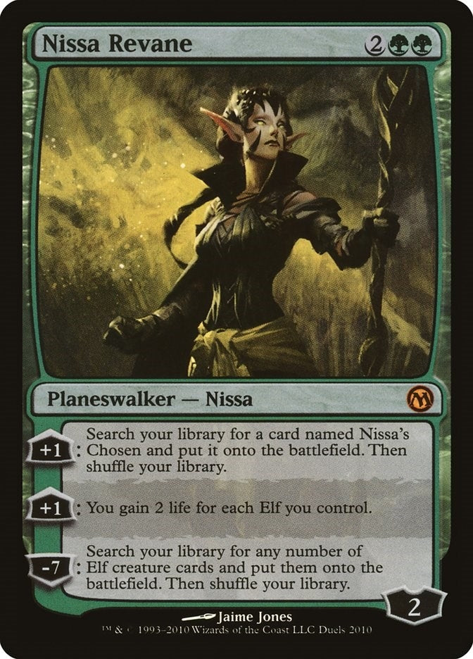Image for Nissa Revane (Duels 2010) (MEDIA) - Magic: The Gathering