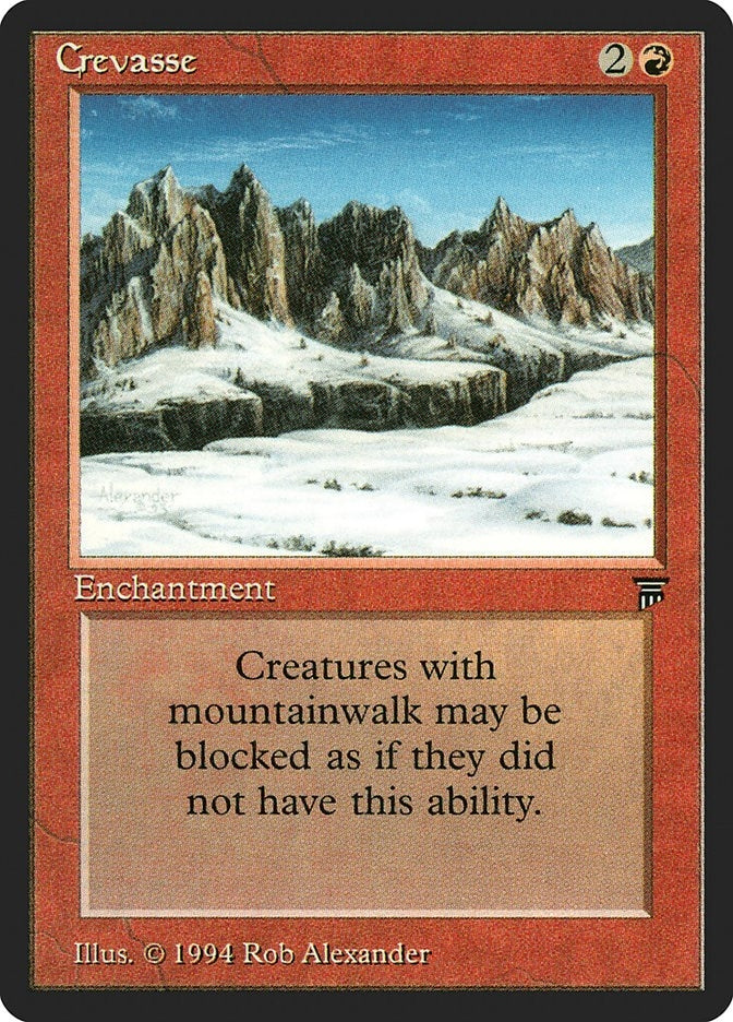 Image for Crevasse (LEG) - Magic: The Gathering