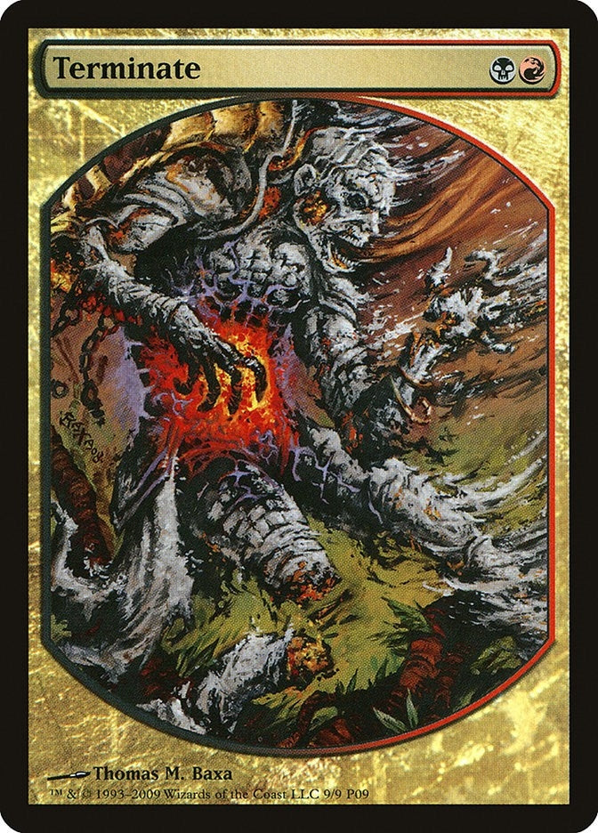 Image for Terminate (9) (MPRP) - Magic: The Gathering