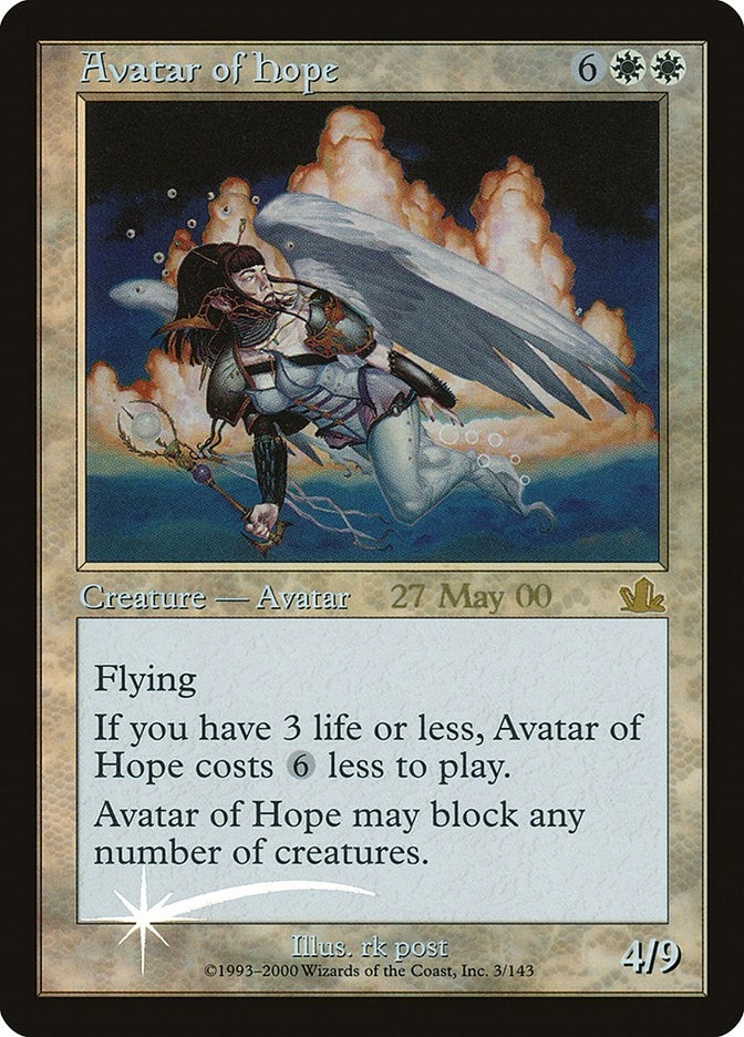 Image for Avatar of Hope (3) (PRE) - Magic: The Gathering