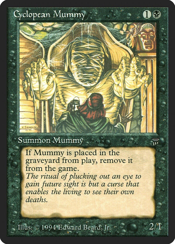 Image for Cyclopean Mummy (LEG) - Magic: The Gathering