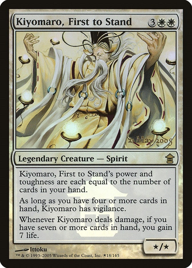 Image for Kiyomaro, First to Stand (18) (PRE) - Magic: The Gathering
