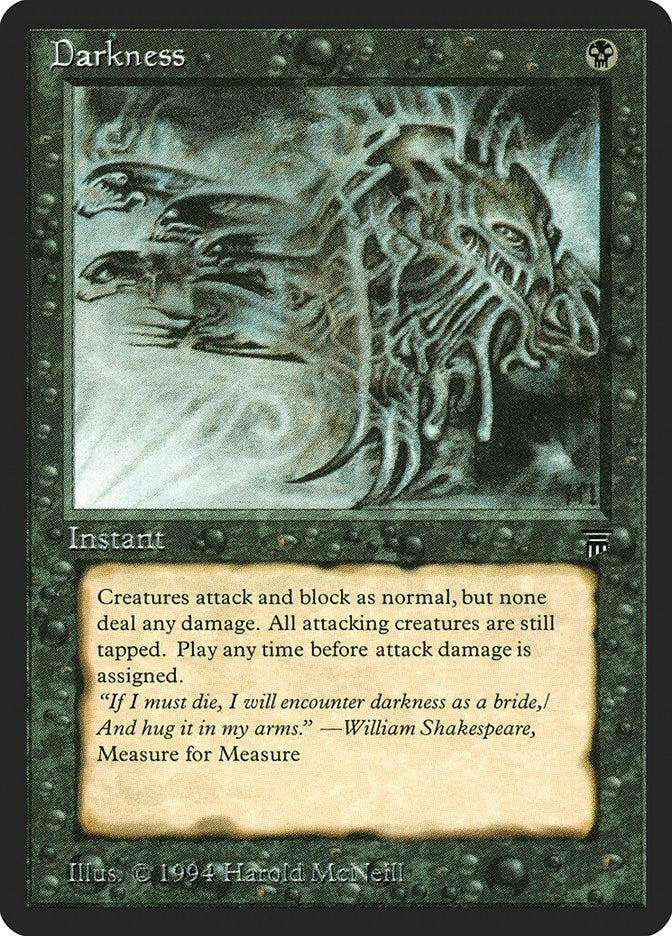 Image for Darkness (LEG) - Magic: The Gathering
