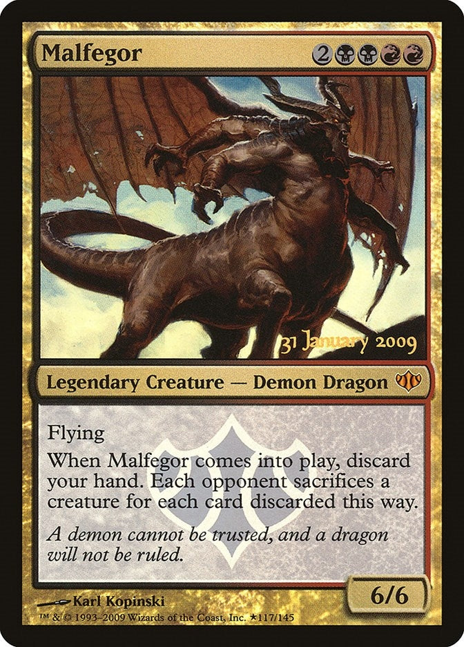 Image for Malfegor (117) (PRE) - Magic: The Gathering