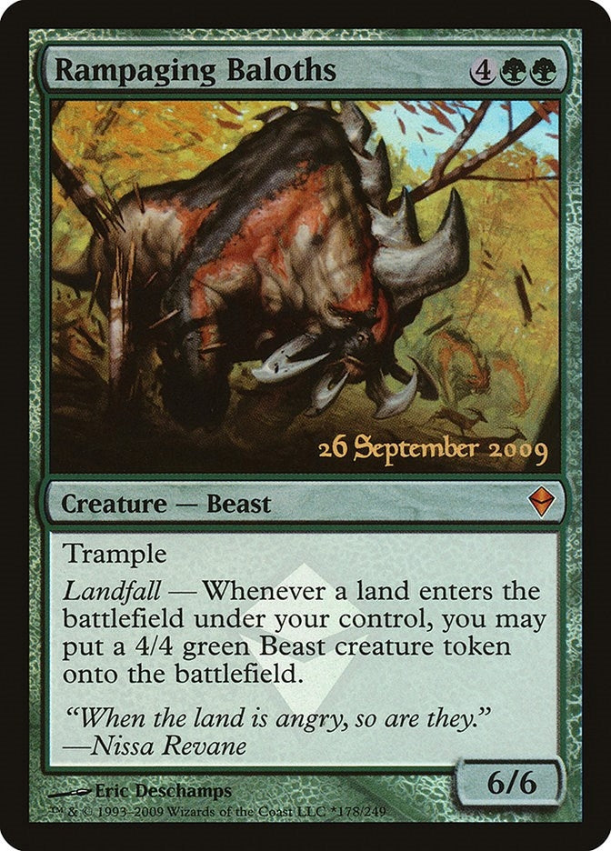 Image for Rampaging Baloths (178) (PRE) - Magic: The Gathering