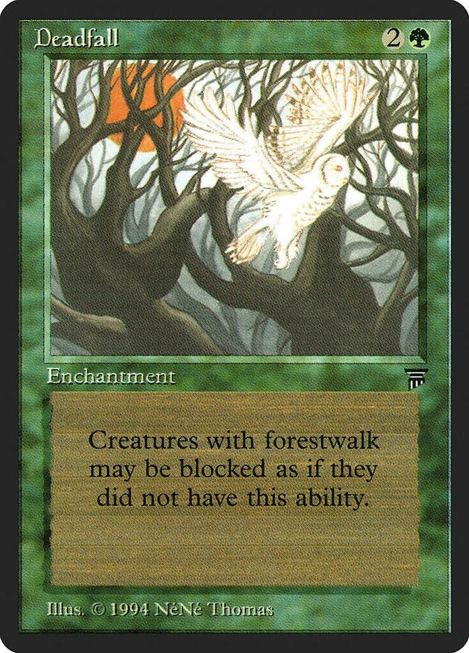 Image for Deadfall (LEG) - Magic: The Gathering