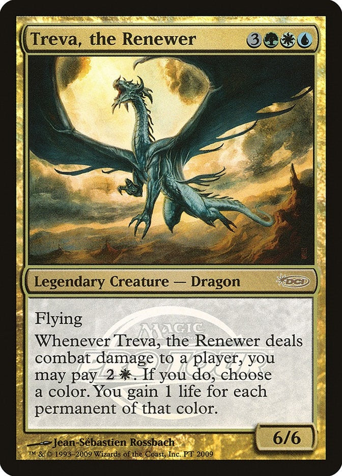 Image for Treva, the Renewer (PT 2009) (PTP) - Magic: The Gathering