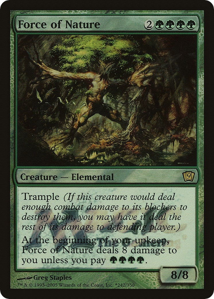 Image for Force of Nature (242) (LARP) - Magic: The Gathering