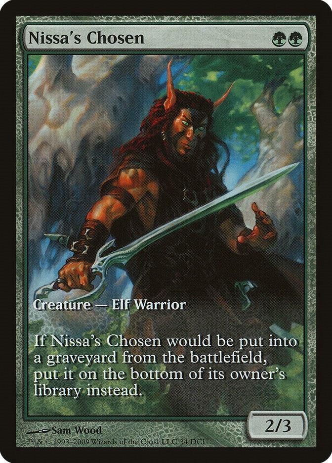 Image for Nissa's Chosen (34) (GAME) - Magic: The Gathering