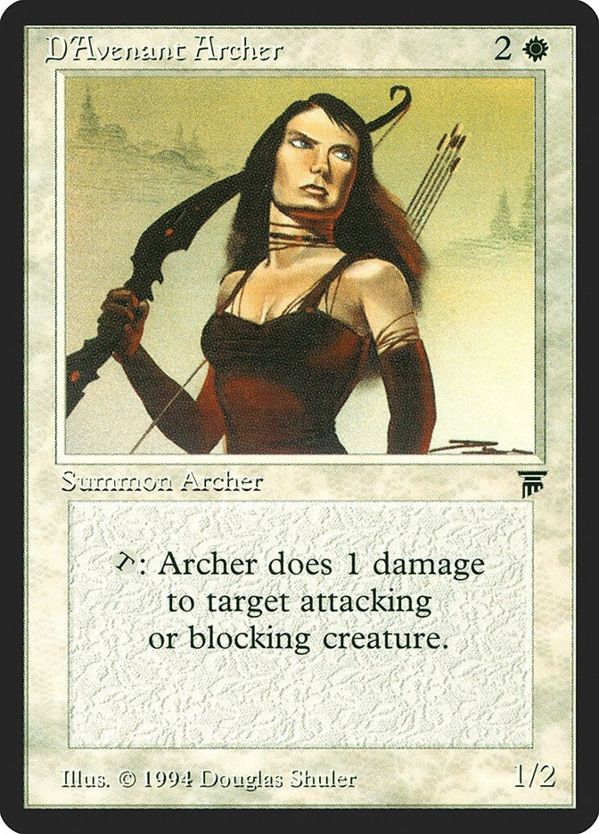 Image for D'Avenant Archer (LEG) - Magic: The Gathering