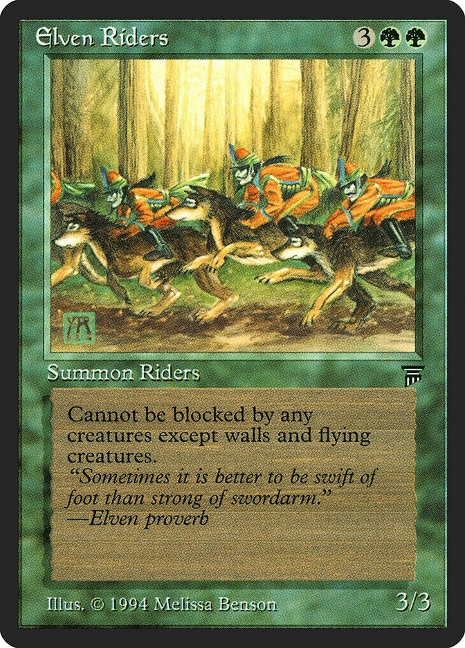 Image for Elven Riders (LEG) - Magic: The Gathering