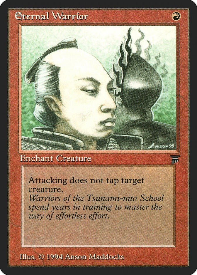 Image for Eternal Warrior (LEG) - Magic: The Gathering