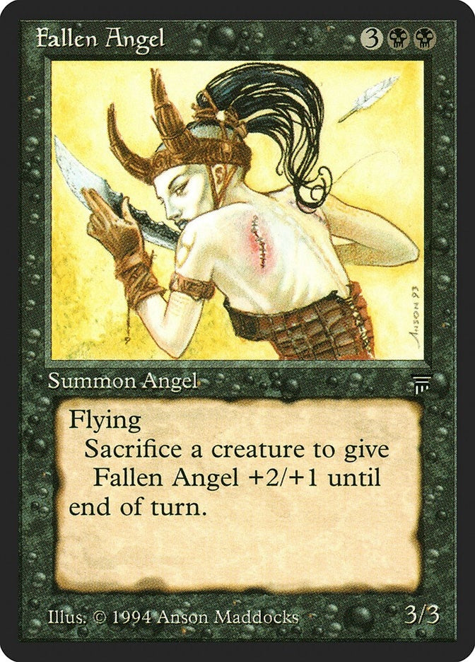 Image for Fallen Angel (LEG) - Magic: The Gathering