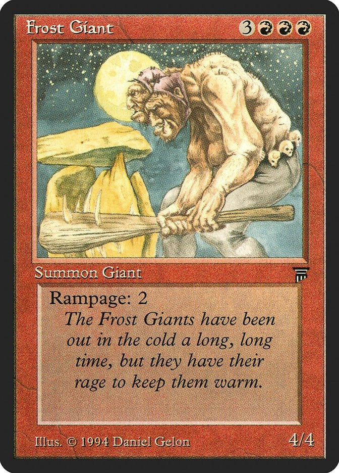 Image for Frost Giant (LEG) - Magic: The Gathering