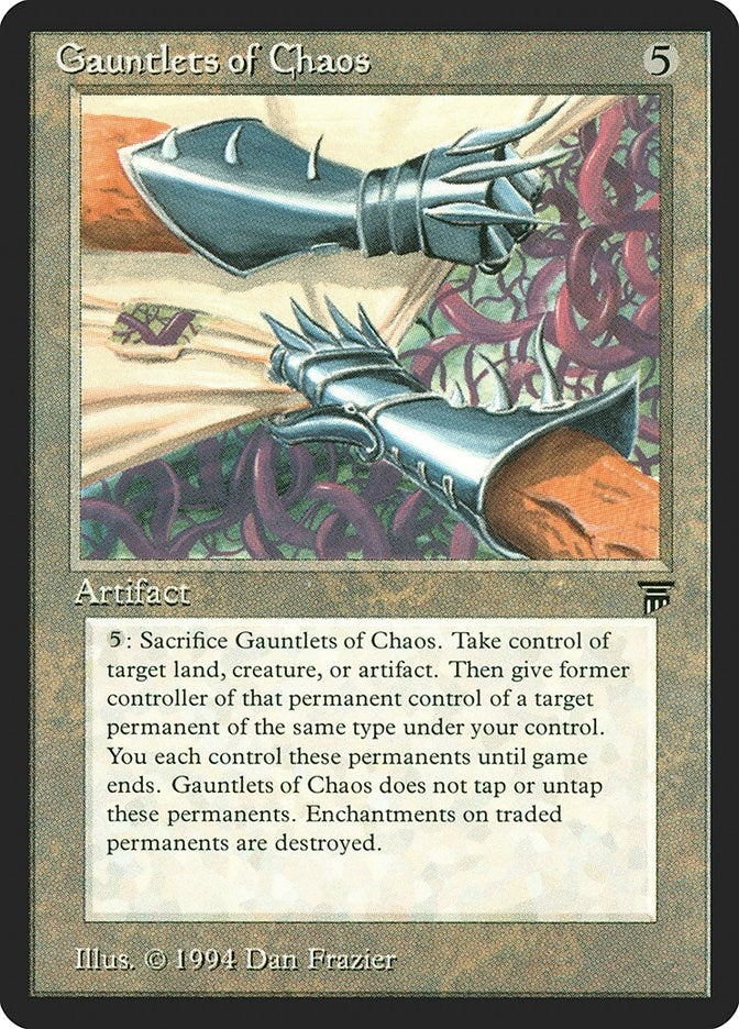 Image for Gauntlets of Chaos (LEG) - Magic: The Gathering