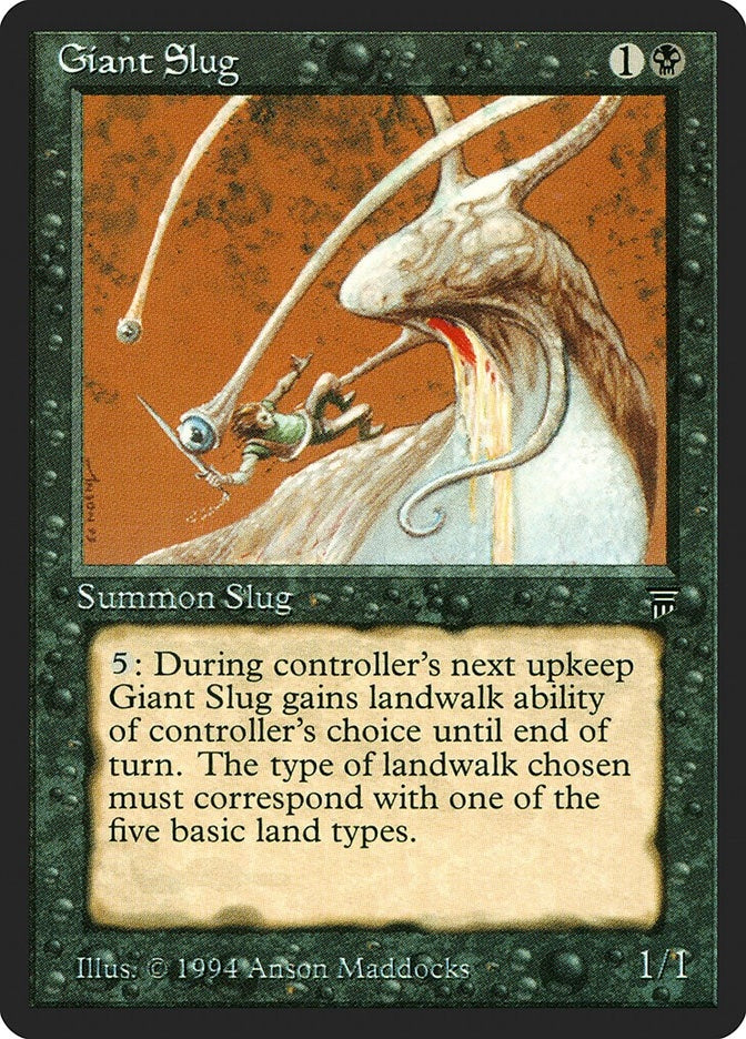 Image for Giant Slug (LEG) - Magic: The Gathering
