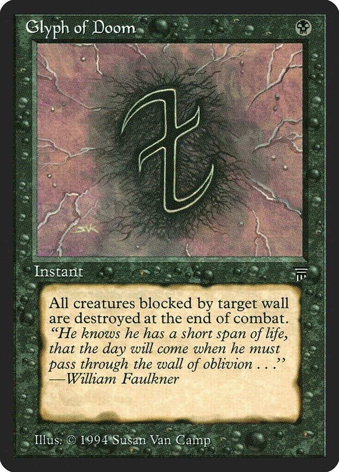 Image for Glyph of Doom (LEG) - Magic: The Gathering