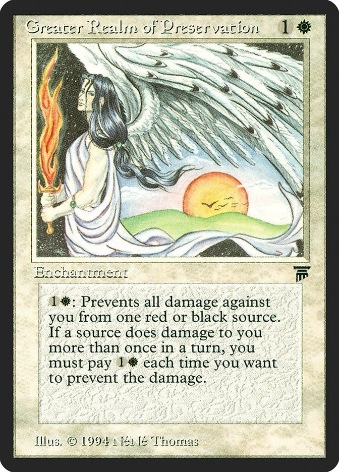 Image for Greater Realm of Preservation (LEG) - Magic: The Gathering
