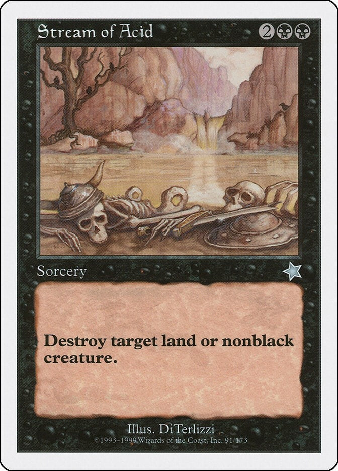Image for Stream of Acid (91) (S99) - Magic: The Gathering