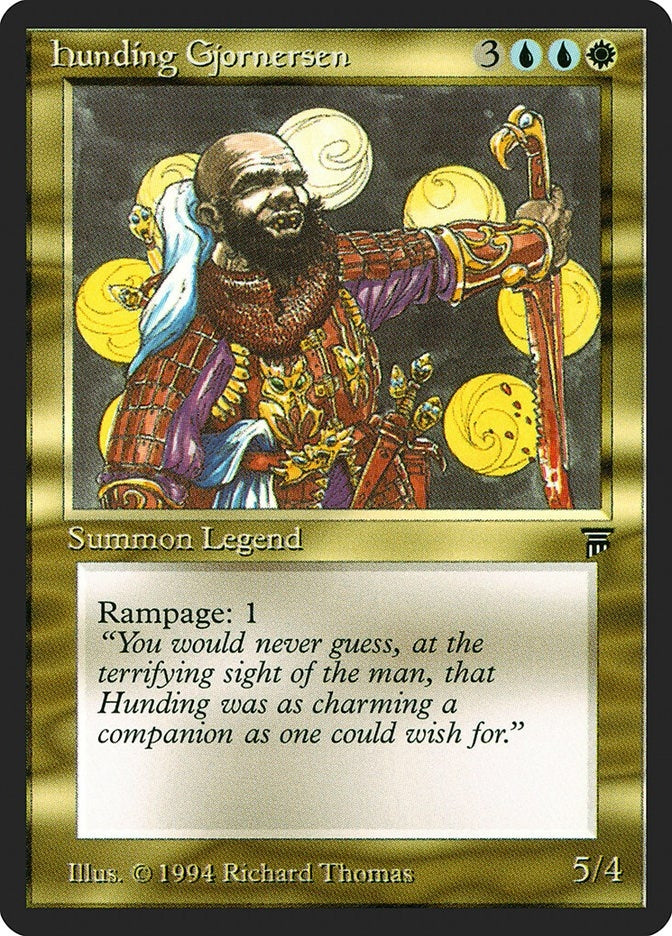 Image for Hunding Gjornersen (LEG) - Magic: The Gathering