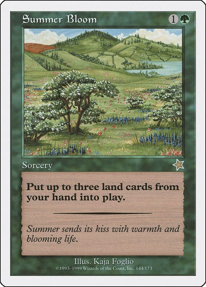 Image for Summer Bloom (144) (S99) - Magic: The Gathering