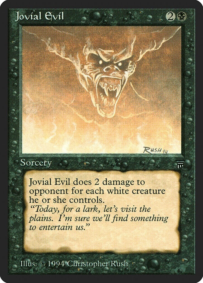Image for Jovial Evil (LEG) - Magic: The Gathering